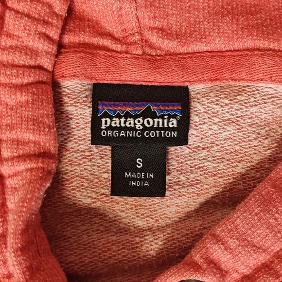 Patagonia Hoodie Mens Small Coral Mandala Mountain Logo Pullover 39500 SP17 - Picture 5 of 11